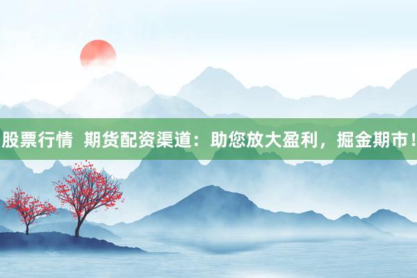 股票行情  期货配资渠道：助您放大盈利，掘金期市！