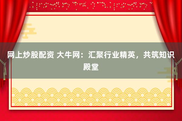 网上炒股配资 大牛网：汇聚行业精英，共筑知识殿堂