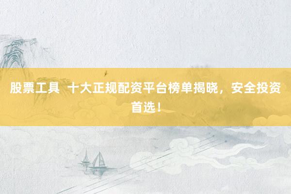 股票工具  十大正规配资平台榜单揭晓，安全投资首选！